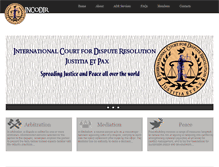 Tablet Screenshot of incodir.org